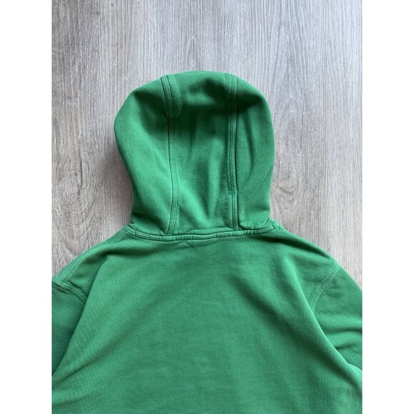 Vintage Y2K Nike Mini Swoosh Green Hoodie Sweater Sports Gym Basketball XL - Picture 9 of 12